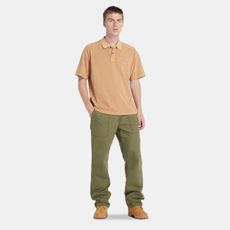 Timberland Men's Garment Dye Polo Shirt