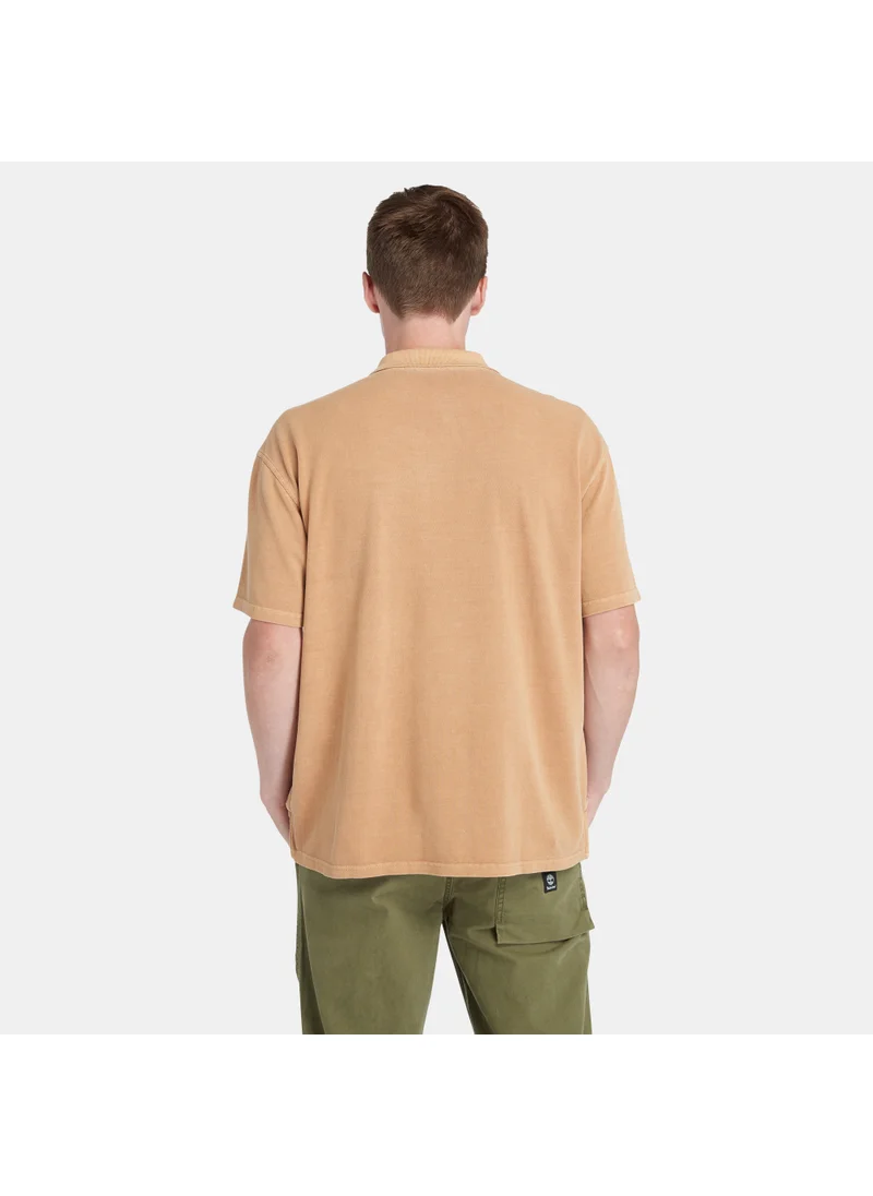 Timberland Men's Garment Dye Polo Shirt