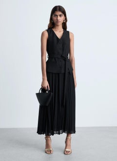 MANGO Casual Combined Vest Dress  - Image 1
