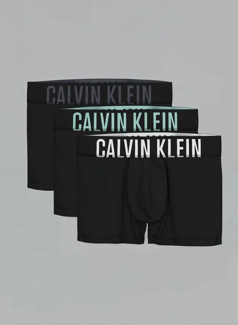 CALVIN KLEIN 3 Pack Trunks - Intense Power Cotton
