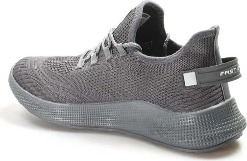 Fast Step Unisex Sneaker Casual Comfort Flexible Sports Running Walking Mesh Lightweight Shoes Smoke 925xa44
