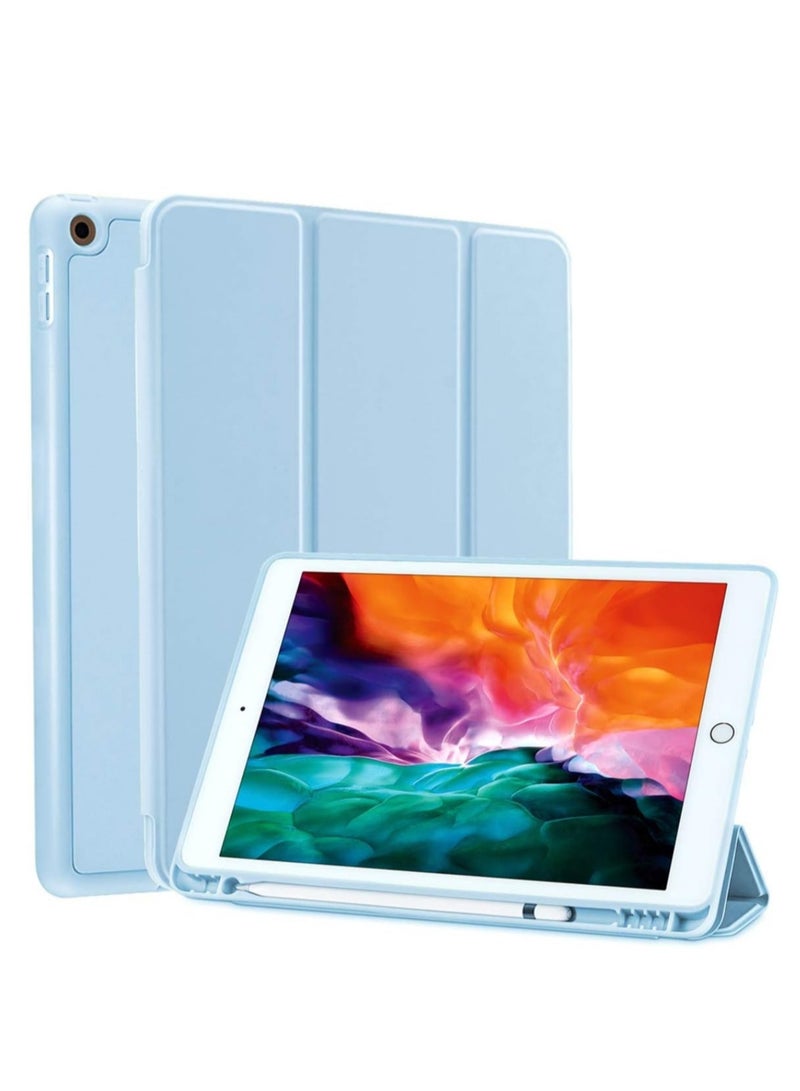 ELTRAZONE Case for iPad 6th/5th Generation 9.7-Inch, 2018/2017 Model Rebound Slim Smart Case with Built-in Pencil Holder, Strong Magnetic Trifold Stand and Auto Sleep/Wake Fit iPad 9.7 Inch - Image 1