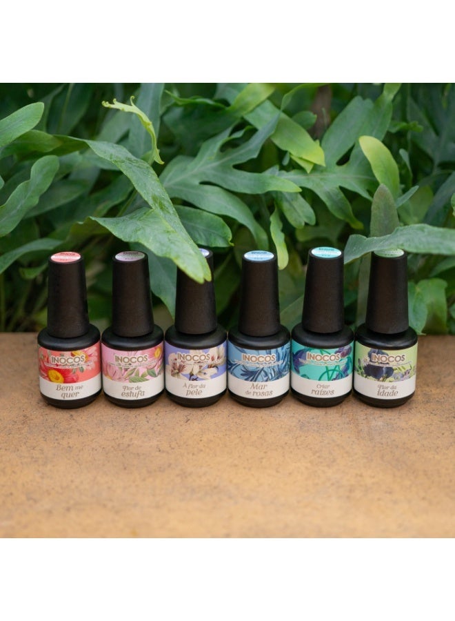 INOCOS Tales of the Rose Garden Gel Polish FL2 Hothouse Flower 15ml - Image 2
