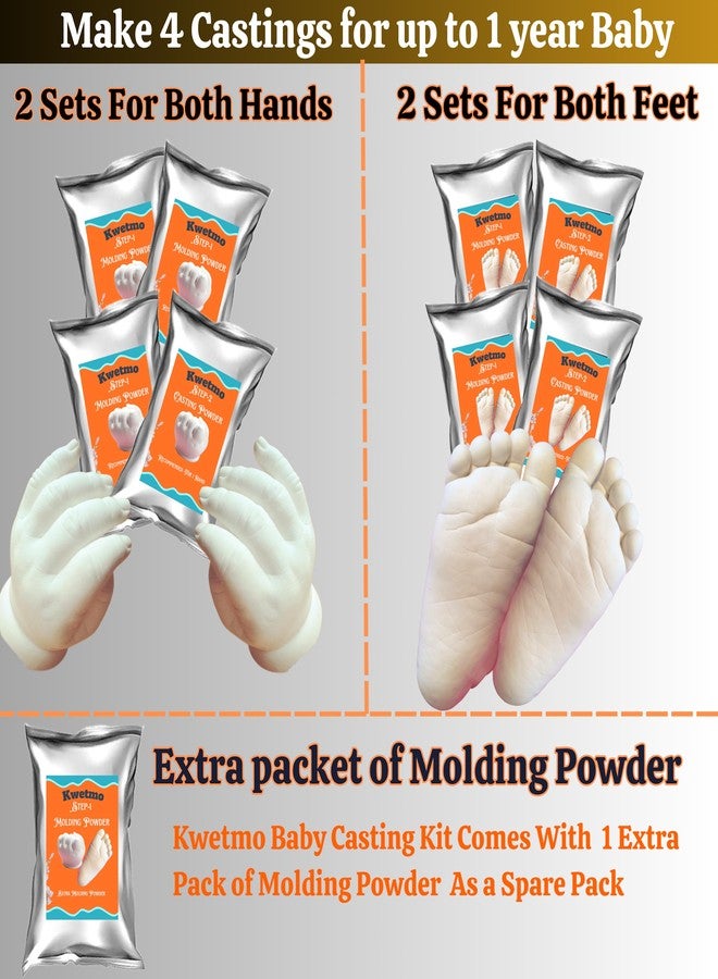 Kwetmo Baby Hand Foot Casting Kit Art and Craft itme - Image 3