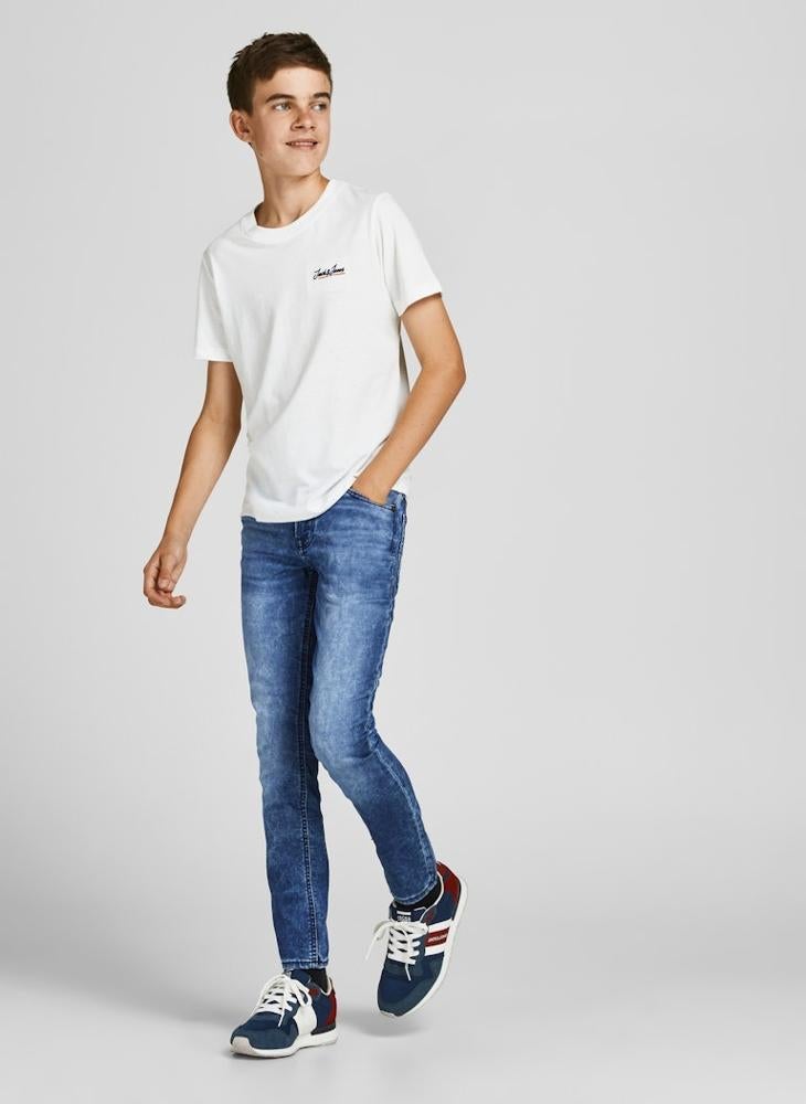 Jack & Jones Junior Jjiglenn Jjoriginal Na216 Stright Fit Jeans  - Image 3
