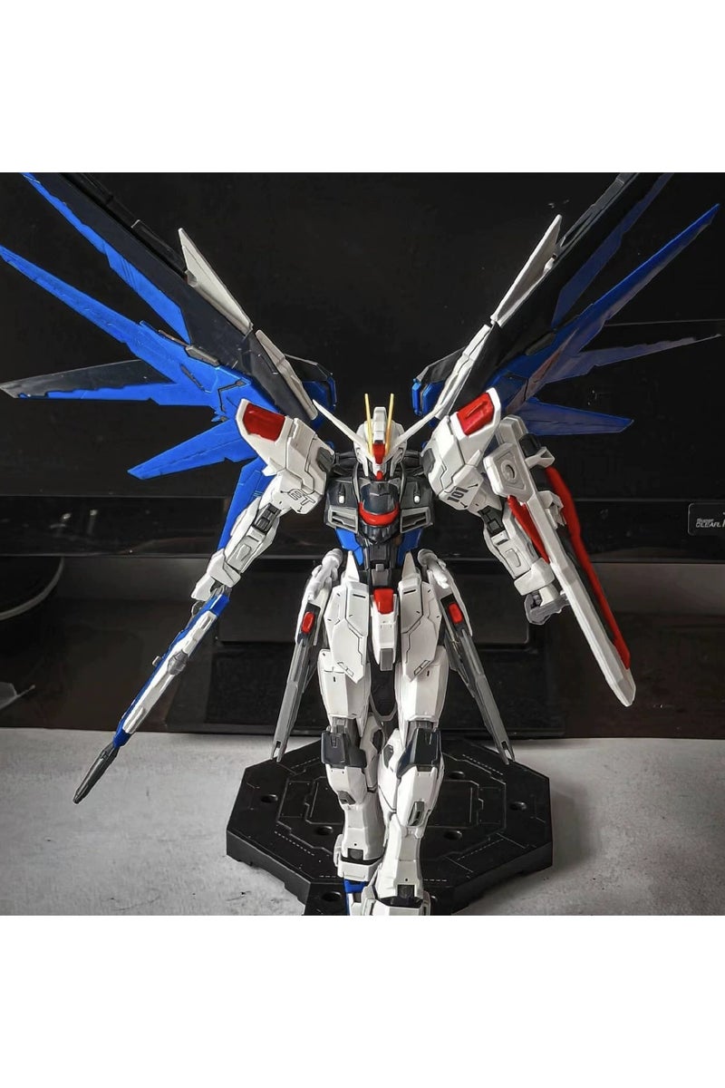 general Gundam Modong HG Perfect Unicorn Gundam Action Figure Mecha Assembly Model with Stand, a Super Cool Desktop Decoration, an Assembly Toy Loved by Both Boys and Girls