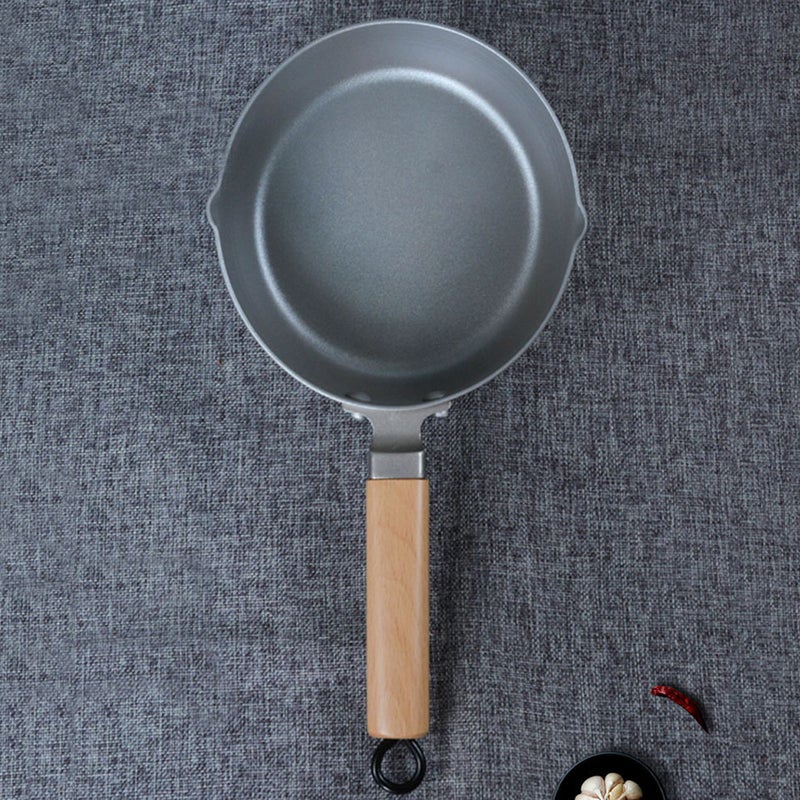 🍳 قدر للطعام التكميلي غير لاصق مع مقبض مقاوم للحروق للمطبخ المنزلي فضي - Image 3