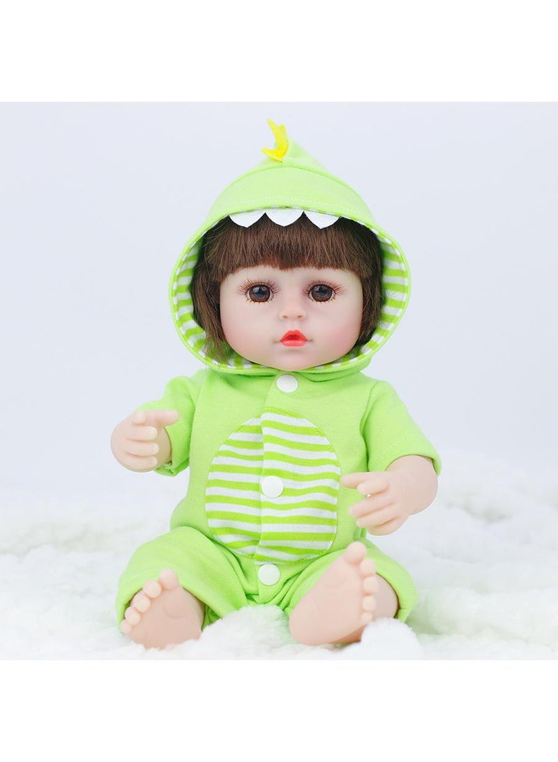 general Reborn Baby Doll Simulated Enamel Baby Doll Children's Toy 39cm - Image 1
