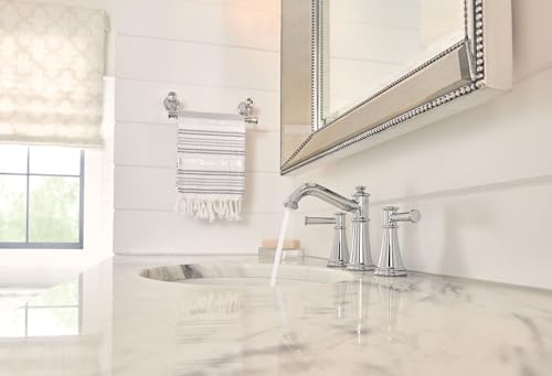 Moen Belfield Chrome 9Inch Bathroom Hand Towel Bar YB6486CH - Image 3