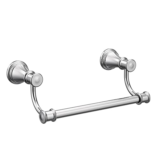 Moen Belfield Chrome 9Inch Bathroom Hand Towel Bar YB6486CH - Image 1