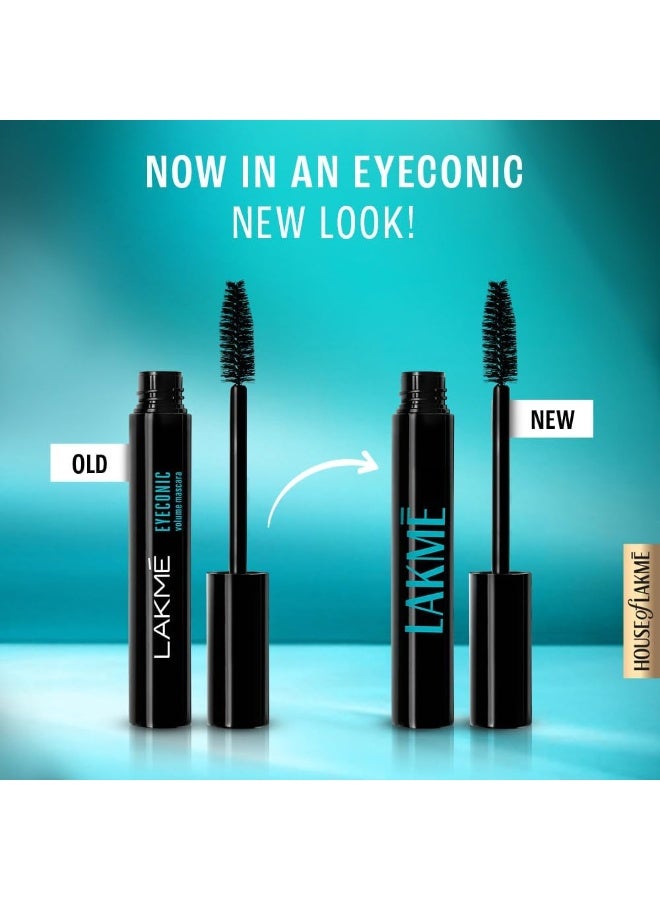LAKME EYECONIC VOLUMISING MASCARA DEEP BLACK 8.5ML - Image 2