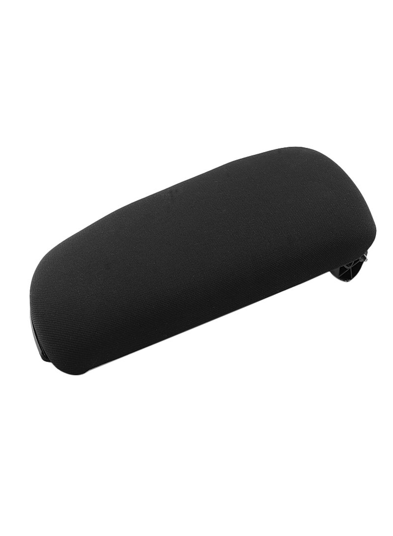 8E0864245E Black Cloth Center Console Armrest Cover Lid  Replacement for Audi A4 B6 B7 2001-2008 4-door - Image 5