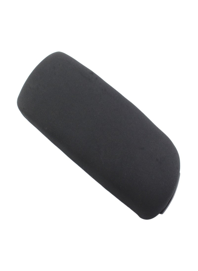 8E0864245E Black Cloth Center Console Armrest Cover Lid  Replacement for Audi A4 B6 B7 2001-2008 4-door - Image 1