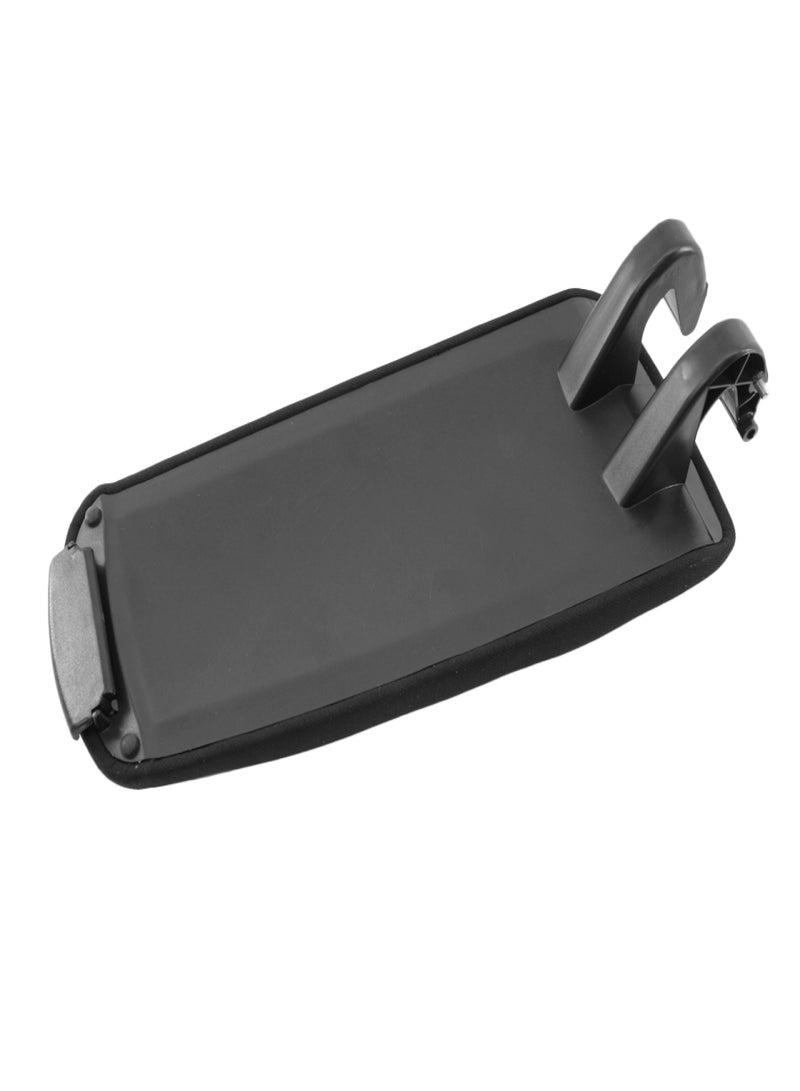 8E0864245E Black Cloth Center Console Armrest Cover Lid  Replacement for Audi A4 B6 B7 2001-2008 4-door - Image 4