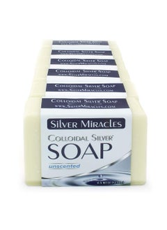 Silver Miracles Colloidal Silver Soap  6 pack 