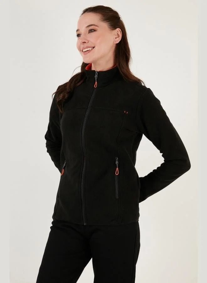 ليلا ليلا كارديجان صوف نسائي بقصة ضيقة مانع للتكتل ومقاوم للبقع بسحاب وجيوب