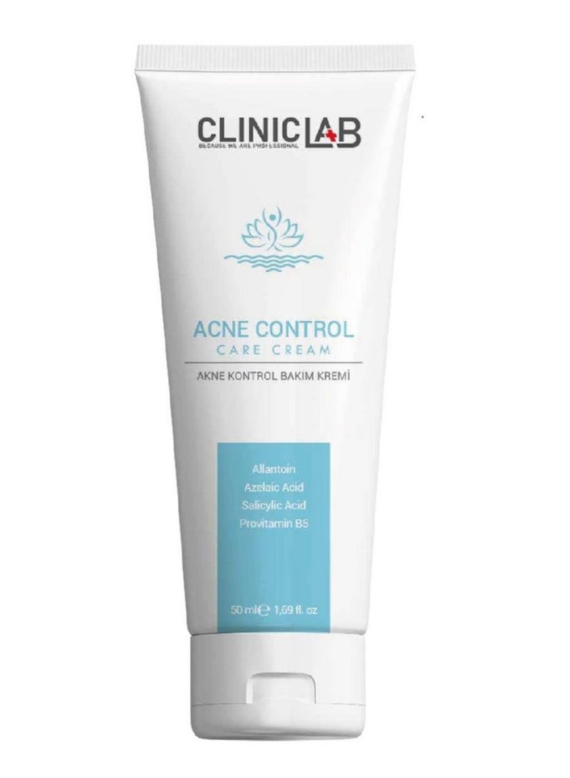 كلينيك لاب كريم علاج حب الشباب ترطيب ومكافحة العيوب للبشرة الدهنية والمعرضة للحبوب (50 مل)