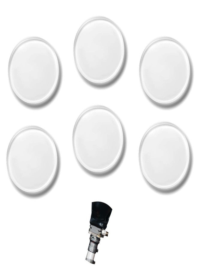 HAVANSIDY 6 Pcs 2.5 Inch Silicone Reusable Prosthetic Liner Patch for Prosthetic, Amputee Limb Patch Reduce Friction and Skin Irritation, Amputee Limb Protector Patches - Image 1
