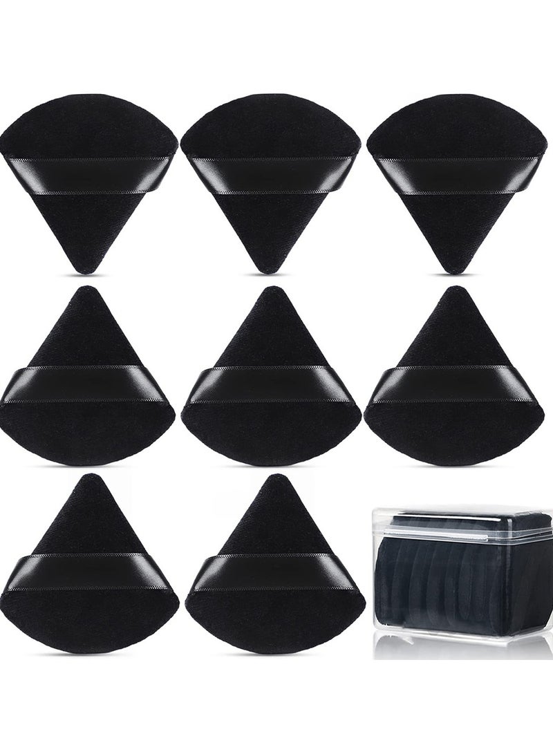 Triangular Makeup Sponge, dual-sided for flawless blending makeup , ideal for smooth and natural coverage, beauty blender, makeup sponge, face powder sponge, foundation sponge, powder puff, triangle powder puff, beauty blender set, face sponge, makeup sponges, makeup powder puff, makeup puff, small beauty blender, sponge, makeup essentials, - Image 1