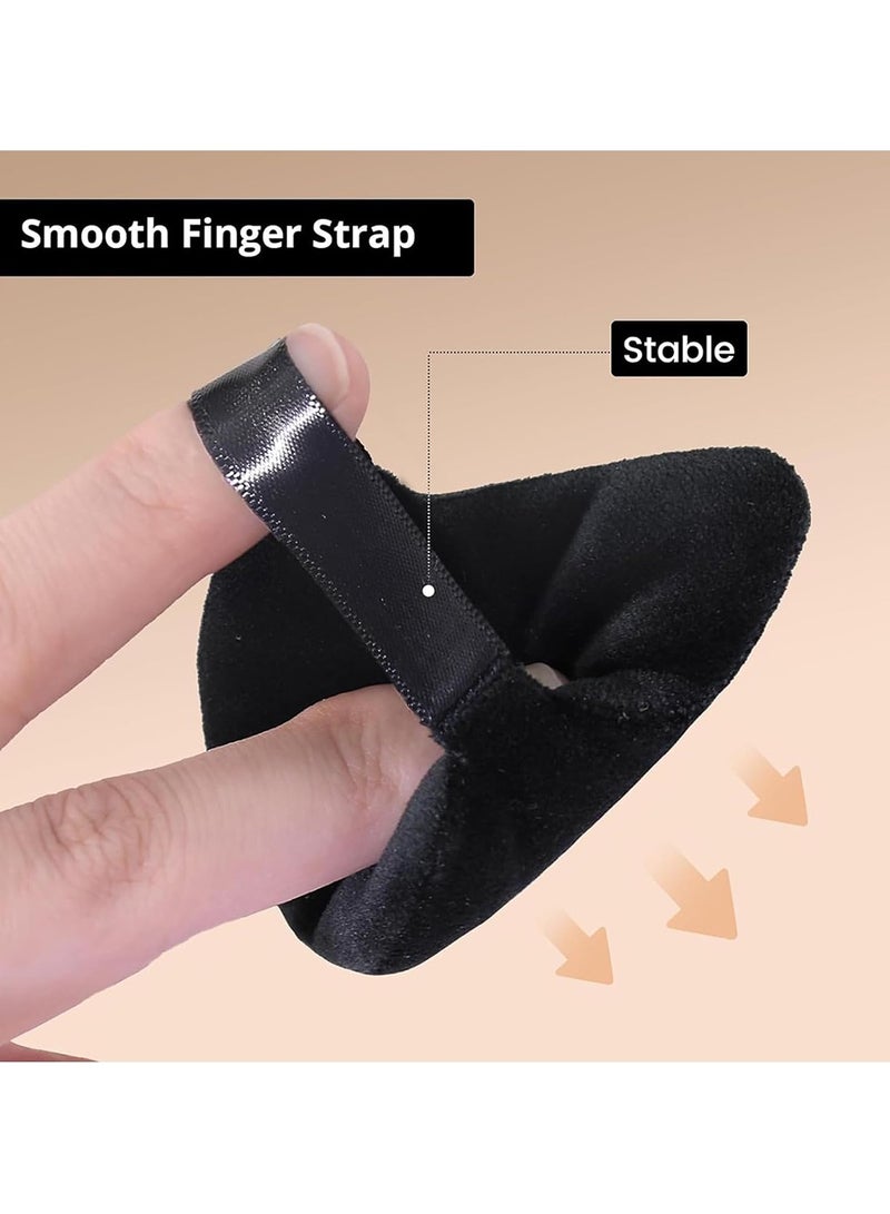 Triangular Makeup Sponge, dual-sided for flawless blending makeup , ideal for smooth and natural coverage, beauty blender, makeup sponge, face powder sponge, foundation sponge, powder puff, triangle powder puff, beauty blender set, face sponge, makeup sponges, makeup powder puff, makeup puff, small beauty blender, sponge, makeup essentials, - Image 3