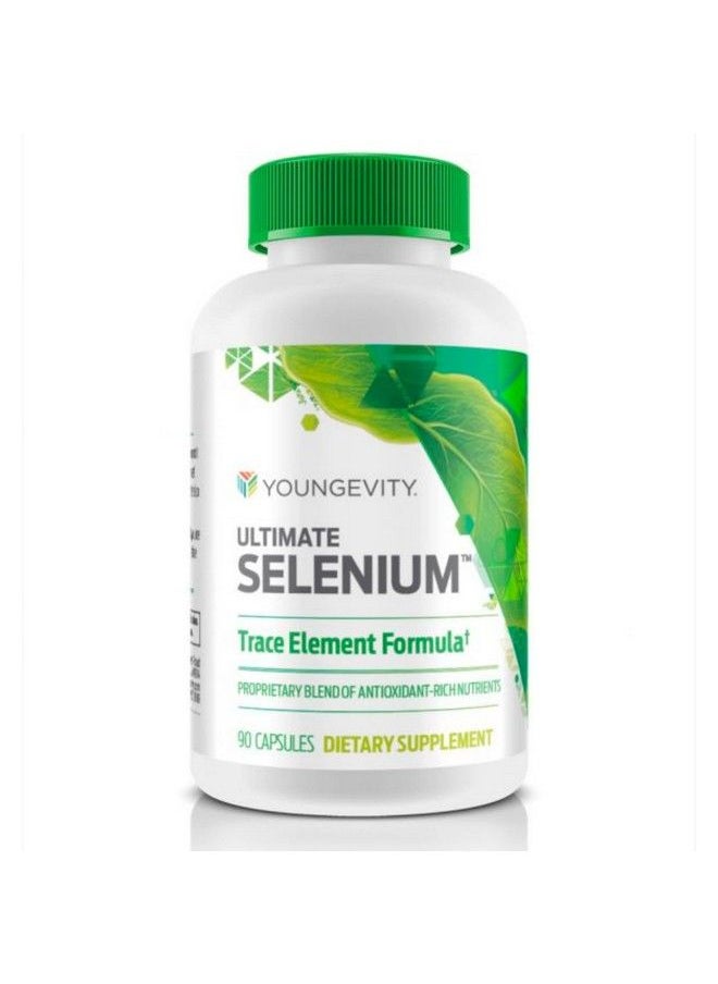 youngevity - Ultimate Selenium Trace Element Formula 90 Capsules ; Selenium 100 Mcg + Other Essential Vitamins And Minerals (1 Pack) - Image 1