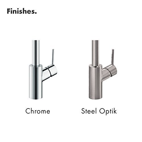 Hansgrohe حنفية مطبخ هانسغروهي تاليس S² من الفولاذ المقاوم للصدأ، حنفيات مطبخ مع رشاش قابل للسحب، حنفية لحوض المطبخ، رأس رشاش مغناطيسي، مظهر من الفولاذ المقاوم للصدأ 14877801 - Image 4