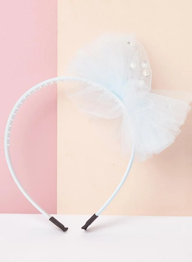 Babies & More Babies & More Newborn Girls Blue Headband