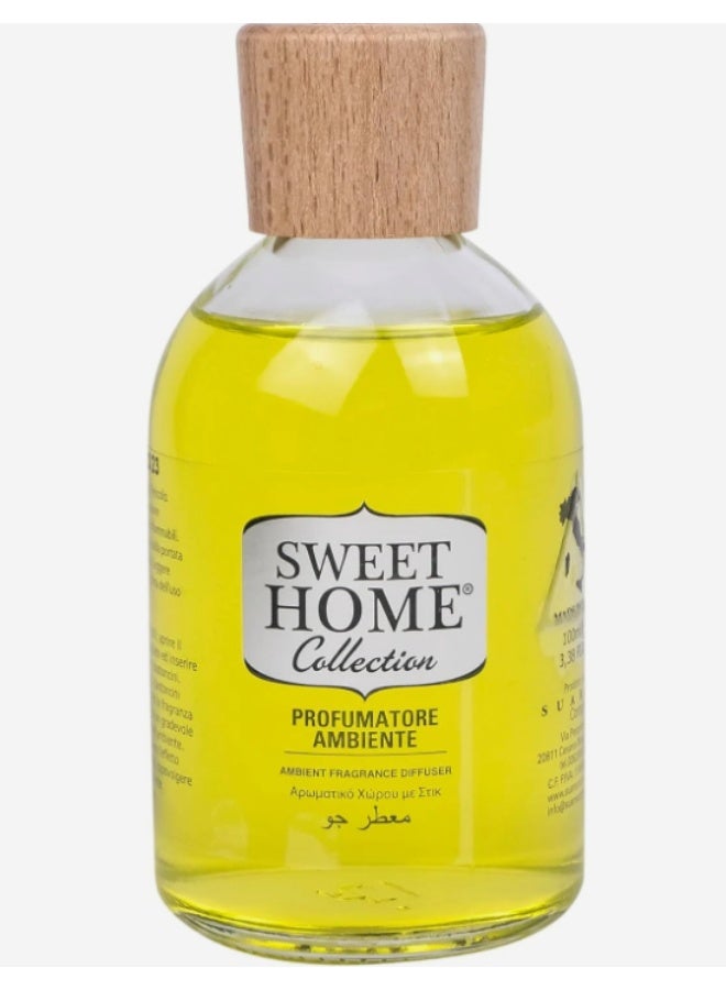 Sweet Home Collection Ambient Fragrance 100ml Cedar Wood & Spices Reed Diffuser, Made In Italy. - Image 2