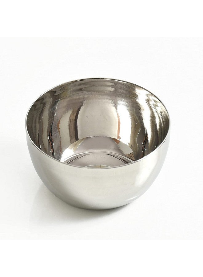 GALOOF Stainless Steel Heavy Gauge Katori Set Of 6 | Dal Vati Veg Bowl Set For Dining And Serving | Wati Vatki Designer Dining Bowl Set (Set Of 6), 0.25 liter - Image 3