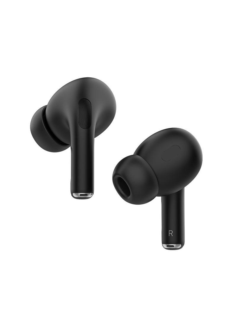 Goaltage - HP05 SmartTune True Wireless HeadPhones with ANC and ENC Technology, Siri and Google Voice Assistant, and Intuitive Controls - Black - Image 1