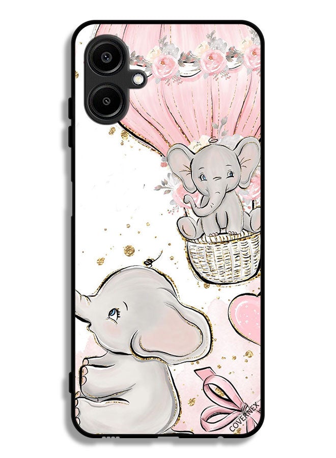 Covernex Samsung Galaxy A06 4G Protective Case Cover Baby Elephants Art - Image 1