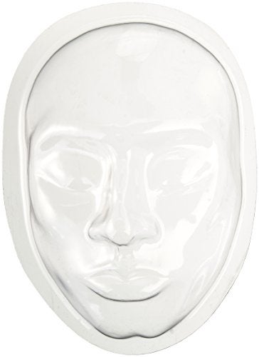 Roylco Plastic Make-A-Mask Multi-Cultural Mask Forms, Clear, Set of 10 - Image 2