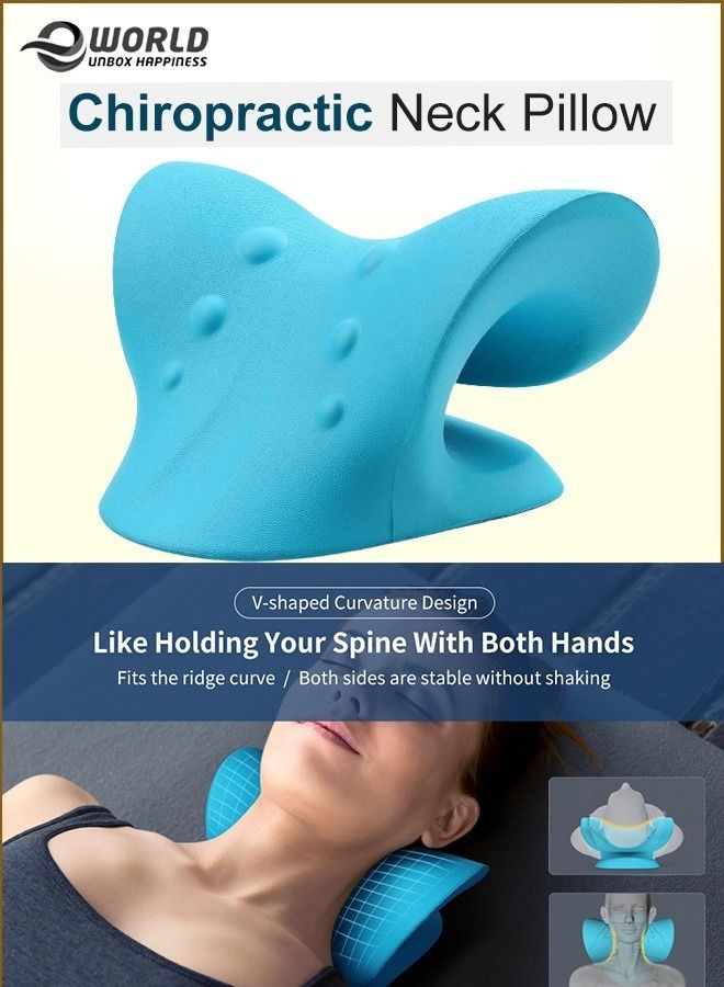 Eworld Chiropractic Medical Pillow for Neck and Shoulders Pain Relief - Image 1