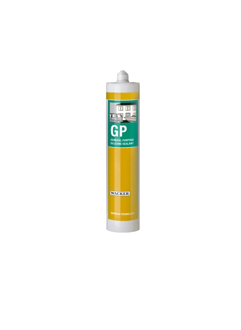 WACKER - Wacker Silicone Sealant General Purpose GP- 280ml (Grey) - Image 1