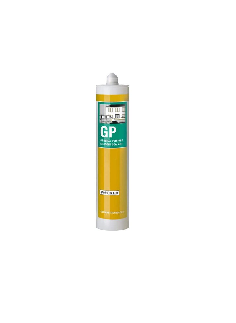 WACKER - Wacker Silicone Sealant General Purpose GP- 280ml (Grey) - Image 1