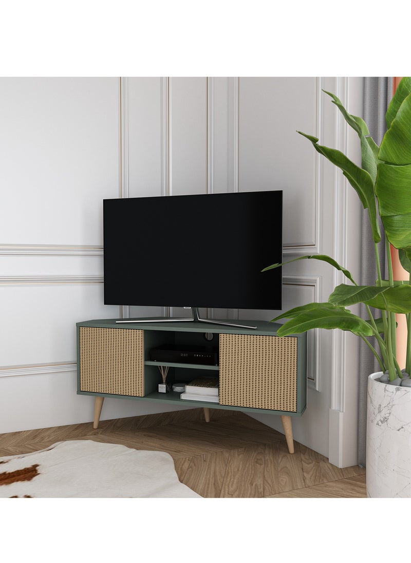 Decorotika Lesson 120 cm Corner TV Unit for TVs up to 55"  - Image 2