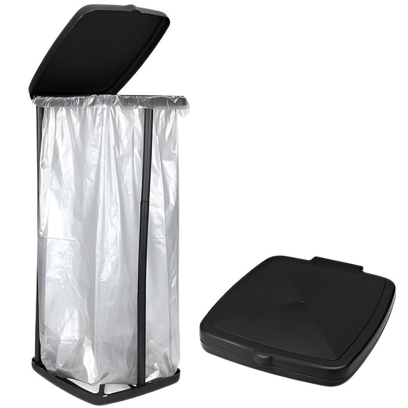 SEVIA Folding Garbage Can Household Outdoor Garbage Can Travelling Garbage Rack Outdoor Camping Accessories for Indoor Outdoor Picnic Kitchen Home Use - Image 1