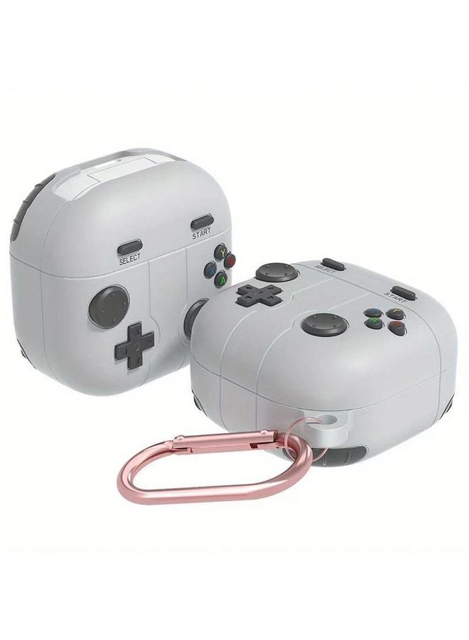 Gray Cartoon Style Earphone Case For Samsung Galaxy Buds 3 And 3Pro - Image 1