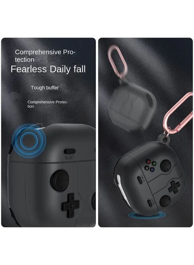 Gray Cartoon Style Earphone Case For Samsung Galaxy Buds 3 And 3Pro - Image 3