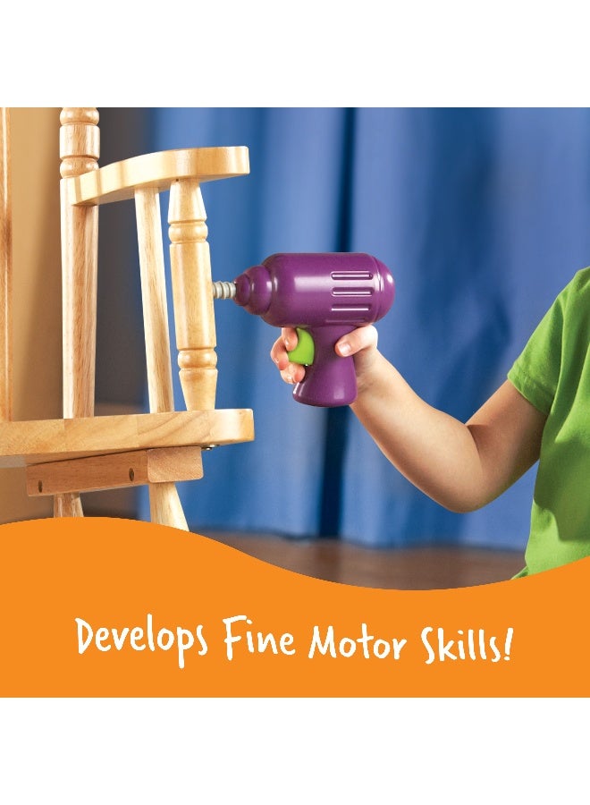 Learning Resources New Sprouts Fix It Tool Set Pretend Play Tools For Toddlers Ages 2 Plus - Image 4