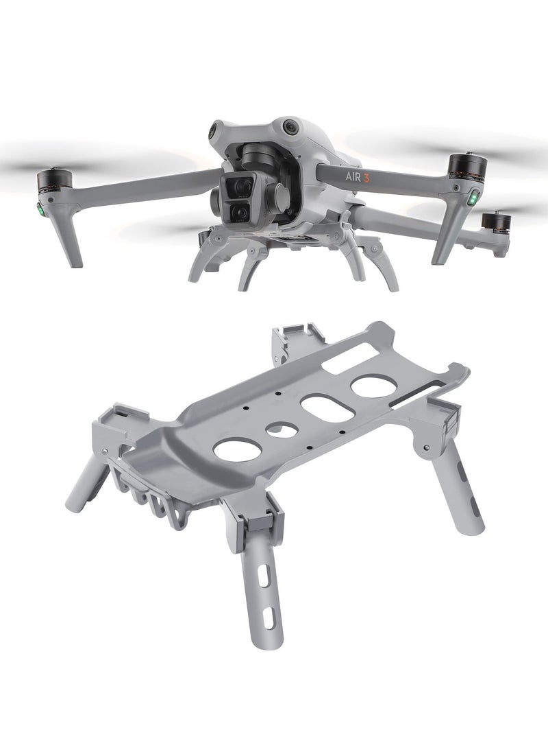 Foldable Landing Gear for DJI Air 3, Height Extension Upgrade Landing Skid, Compatible with Air 3 RC Quadcopter - Image 1