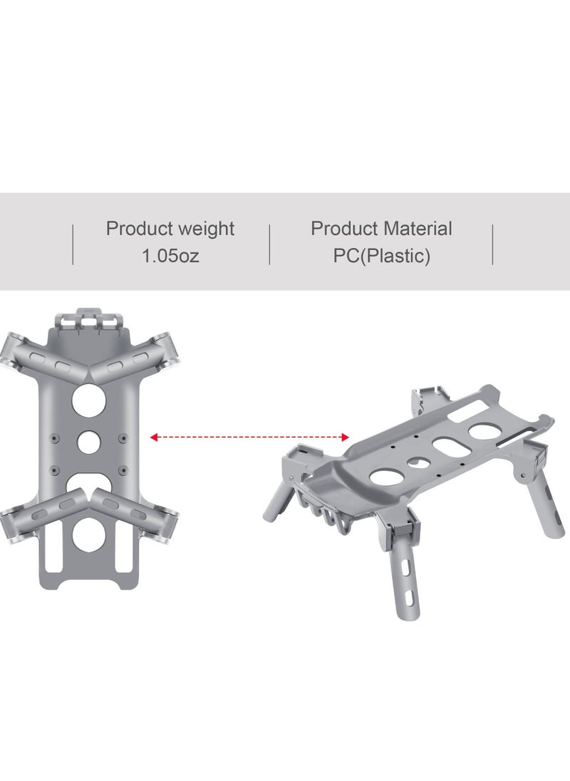 Foldable Landing Gear for DJI Air 3, Height Extension Upgrade Landing Skid, Compatible with Air 3 RC Quadcopter - Image 2