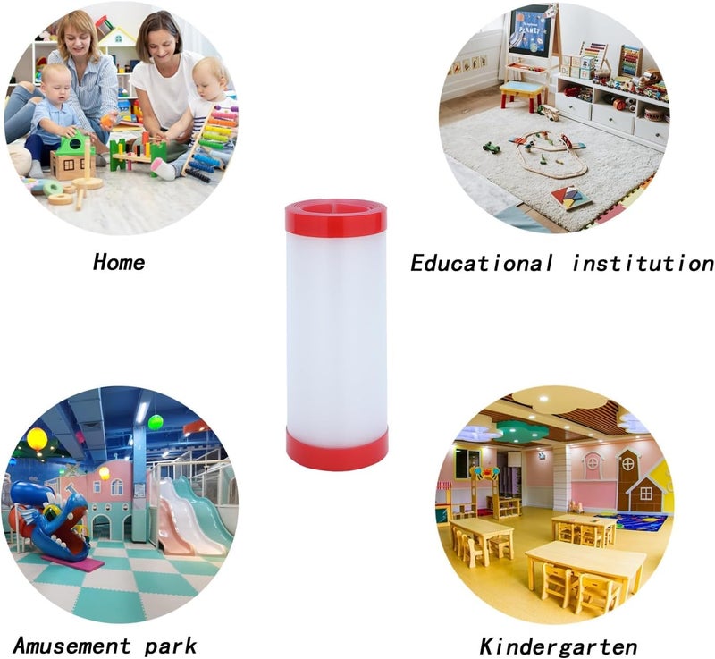 Angloria Baby Proofing Door Pinch Guard Hinge Cover Protector for Kids Finger Safety Heavy Duty Jam Shield Translucent - Image 3