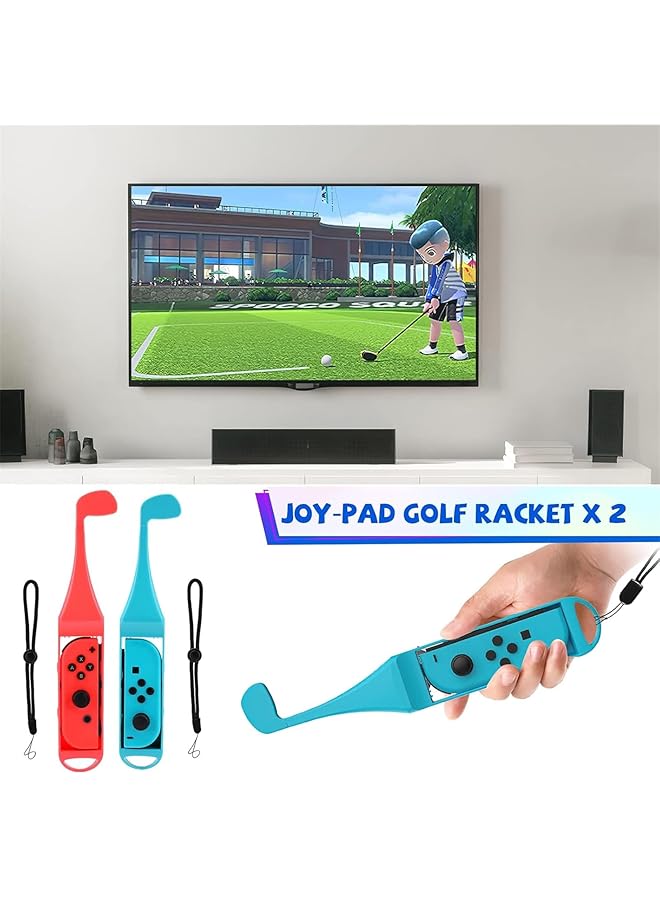 موتيم مجموعة ملحقات رياضية 18 في 1 لجهاز Switch، مجموعة ملحقات عائلية لألعاب Switch الرياضية - Image 3