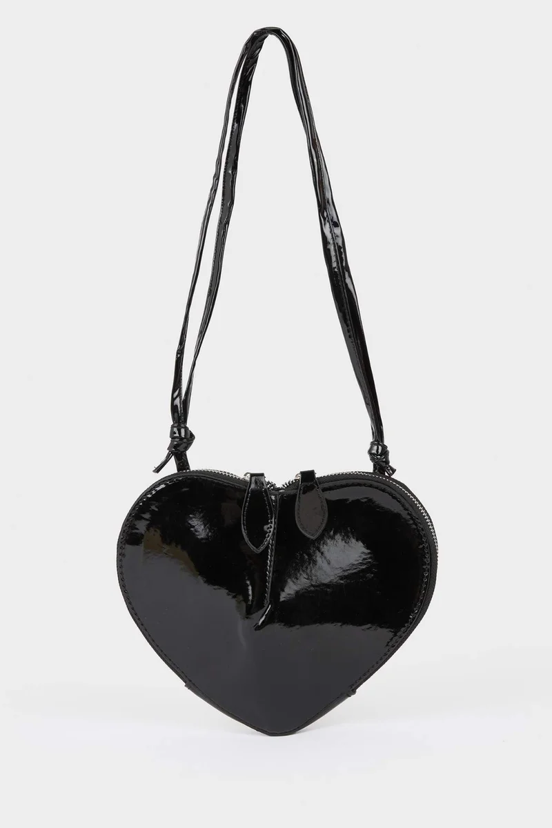 ديفاكتو Faux Leather Crossbody Bag