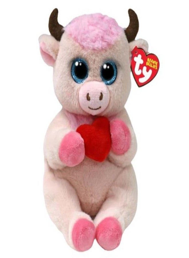 Ty Beanie Bellies Sprinkles - Valentine Cow - 6"