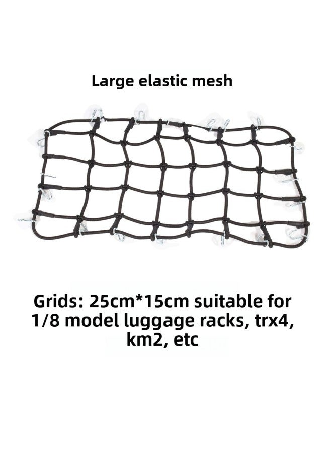 Lk10Trx4 Mood Roof Rack Remote Control Model Climbing Car Car Grille Mesh Bag Rc1 Decoration Than Wood 