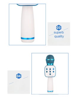 Toy Box Wireless Bluetooth Karaoke Microphone With Bluetooth Speaker Red  - Image 4