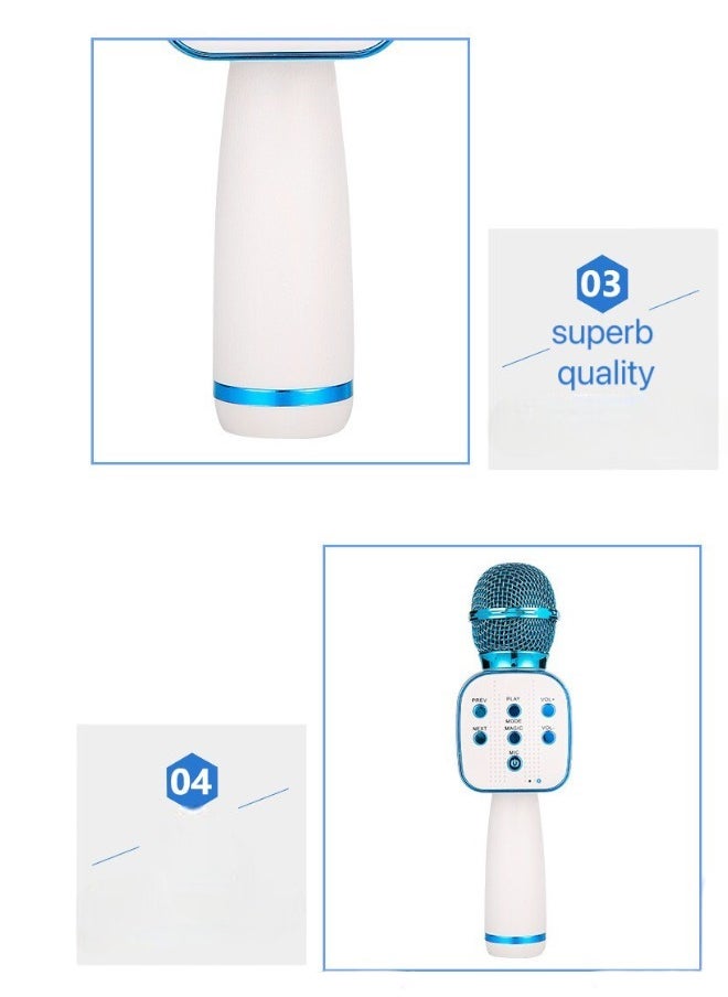 Toy Box - Wireless Bluetooth Karaoke Microphone With Bluetooth Speaker Red - Image 1