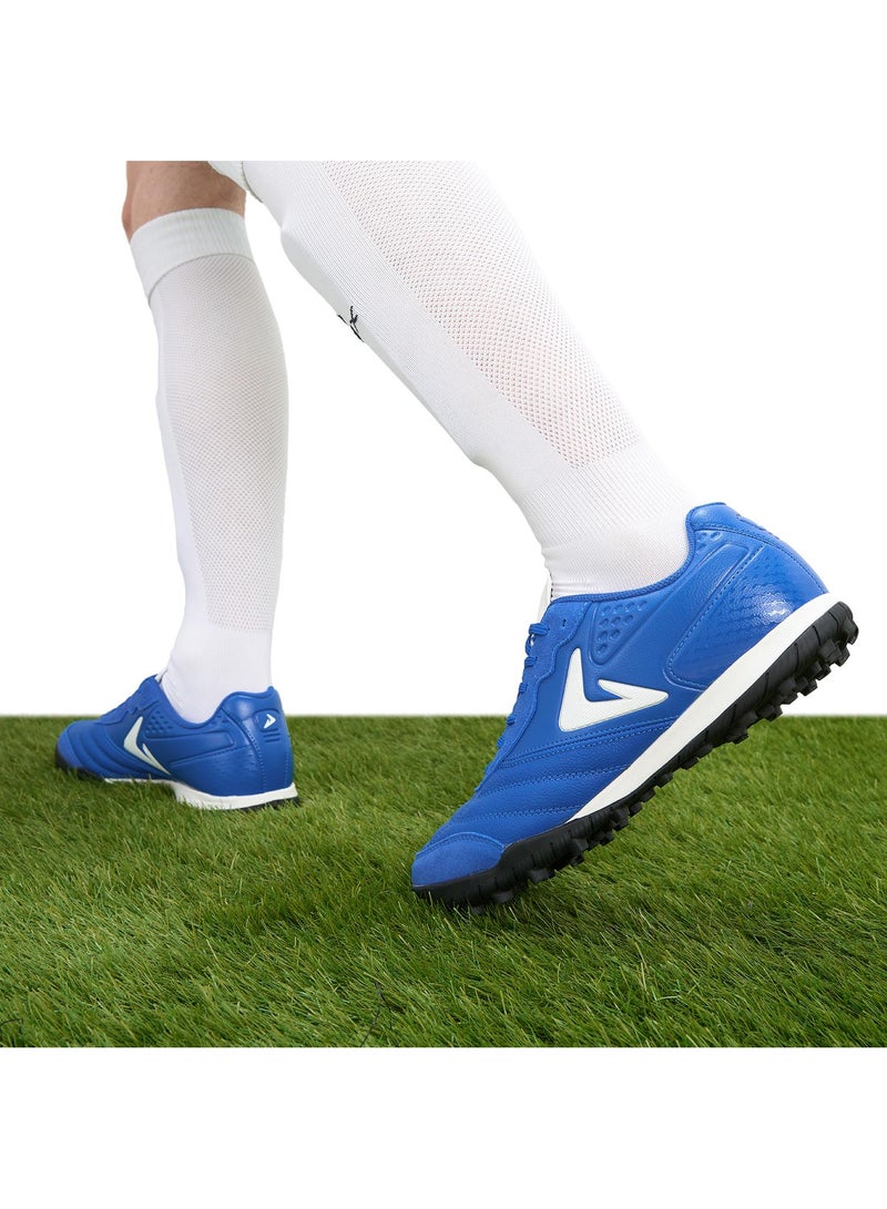 Demix Demix Armando Legacy TF Men's Boots – Blue, Turf Outsole for Dirt & Artificial Turf, Natural Leather for Ball Control, Two-Component Cushioning  - Image 1